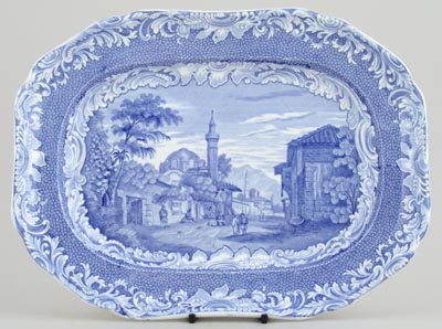Meat Dish or Platter Patras c1840